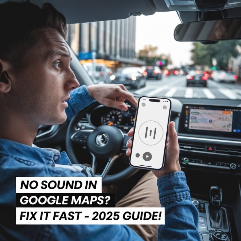 Why Is There No Sound in Google Maps